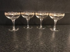 Set of 4 Vintage Champagne