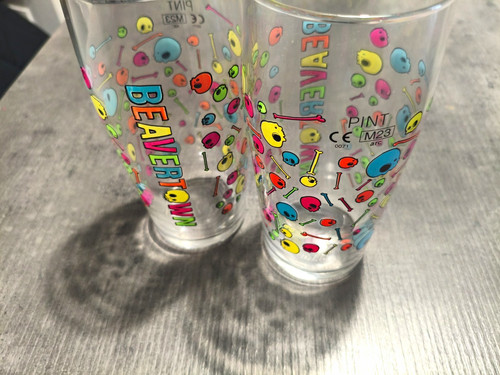 Beavertown pint beer glasses - pint,