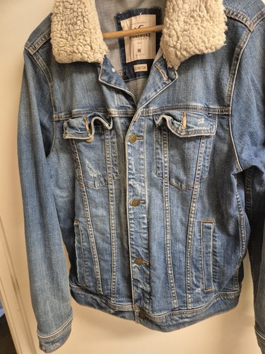 Holister mens denim jacket - mens,
