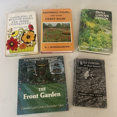 Vintage gardening book bundle - book,