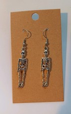 Skeleton Silver Tone Costume