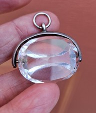 Vintage Sterling Silver & Rock