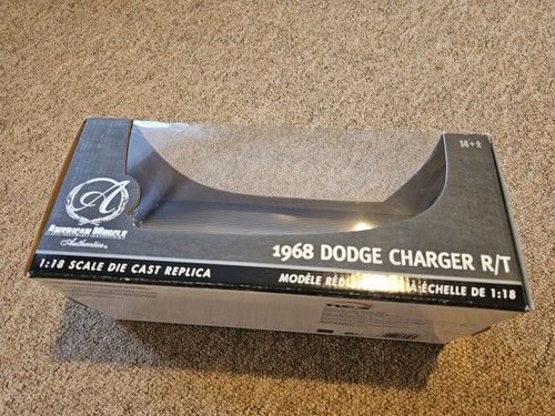 1968 dodge charger rt - 1:18,