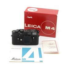 LEICA M4 BLACK CHROME + BOX