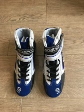 Sparco K pro karting boots size 40/US 7 Blue