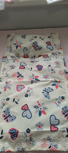 Pra cot dolls - quilt, set