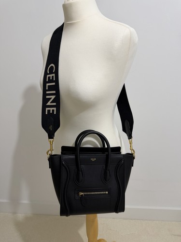 Celine nano luggage crossbody - celine,