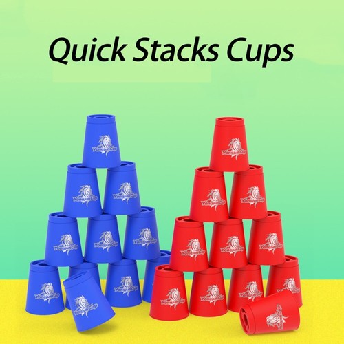 Sport stacking cups 12pcs set - sport,