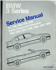 BMW E36 318i 323i 325i 328i M3 SAL COUPE CABRIO '92- COMPREHENSIVE REPAIR MANUAL