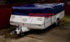 CONWAY CRUISER 2004-2007 TRAILER TENT/ FOLDING CAMPER COVER. HAND MADE