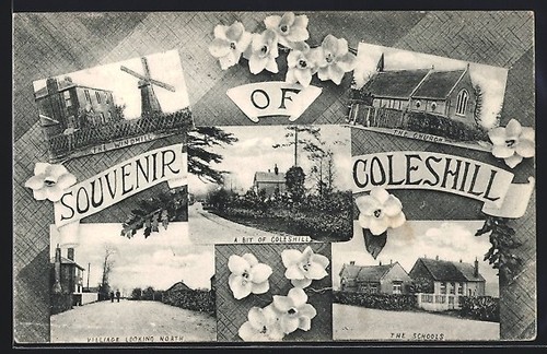 Postcard coleshill - postcard,