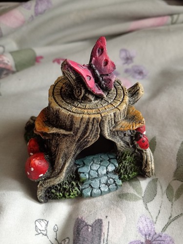 Tree stump resin - stump, ornament