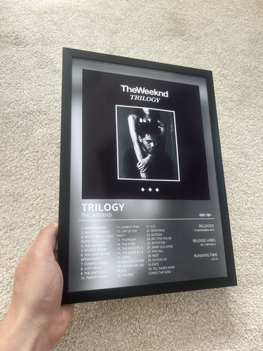 The weeknd trilogy framed - the,
