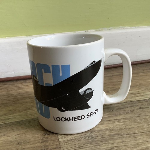 Vintage mug sr71 - vintage, air