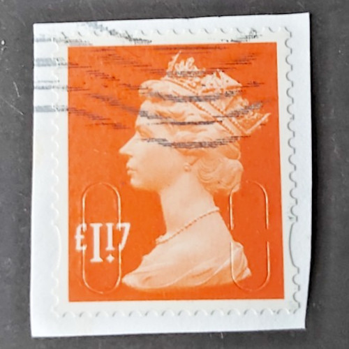 Security machin 17 stamp - security, £1.17