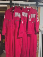 Handmade Red Barcode Jumpsuit