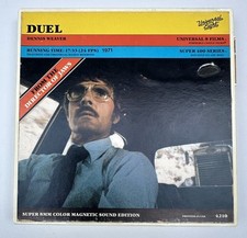 VINTAGE 8 MM Super 8 PICTURE FILM CLASSIC DUEL Dennis Weaver Steven Spielberg