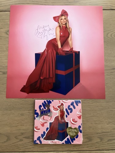 Kylie minogue autographed hand - kylie,