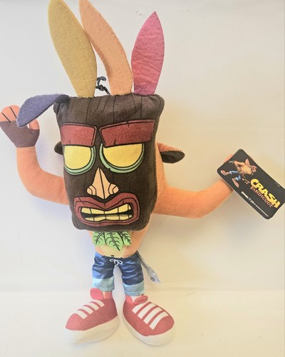 Crash bandicoot aku plush - aku,