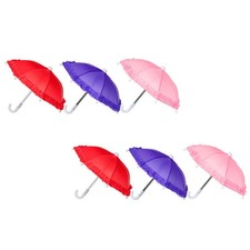  6 Pcs Small Umbrella for Kids