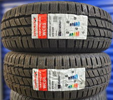 2X ROADX/DYNAMO WINTER SNOW/FROST 205/65 R16 107 VAN TYRES 205 65 16 M&S 8 PLY