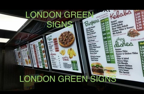 Led slim advertising - led,