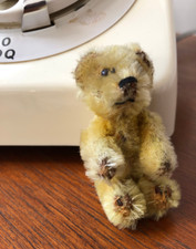 Schuco miniature jointed Teddy bear c.1930s COLLECTIBLE