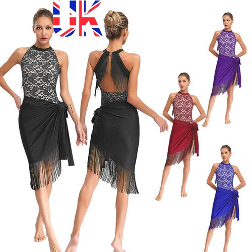 Womens rumba tango lace - uk,