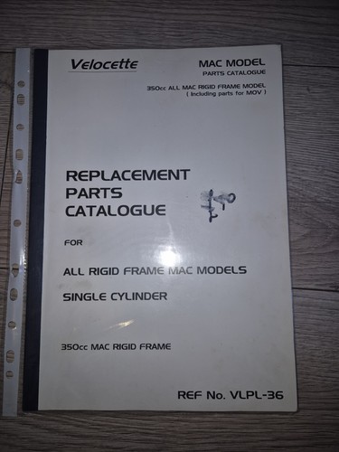 Reprint vintage velocette - of,