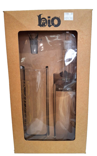 Water pipe glass bio brand - brand, 12"