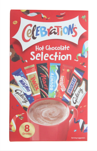 Celebrations hot chocolate - celebrations,