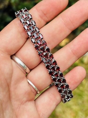 Tjc silver and garnets - silver,