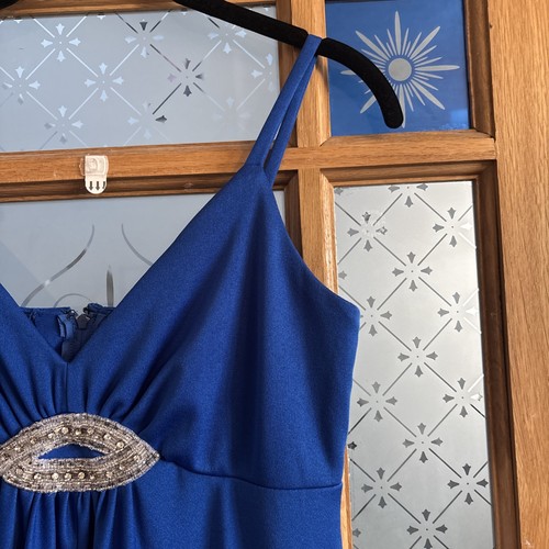 70s true vintage blue - blue, maxi
