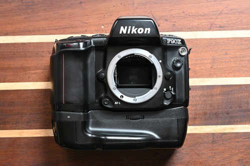 Nikon f90x with - nikon, battery