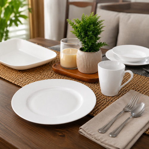 16pc dinner set bowl porcelain - dinner,