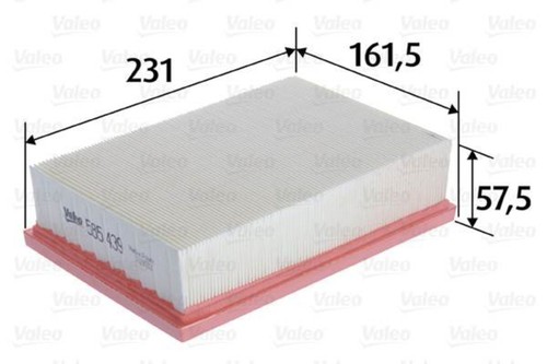 Air filter valeo fits - valeo,