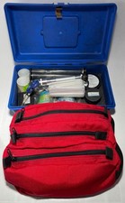 Vintage Police Lighting Powder Finger Print Kit w/ Bag & many Accessories