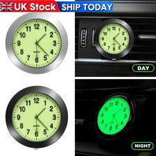 Luminous Car Clock Stick-On