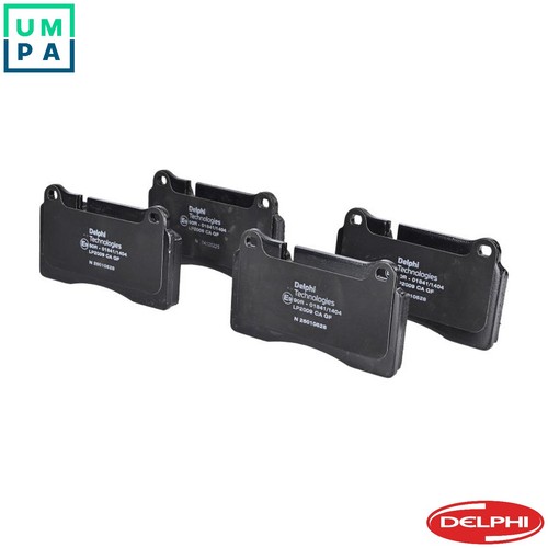 Brake pad set disc - brake,
