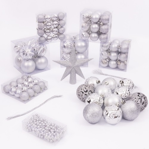 100 christmas baubles tree - 100,