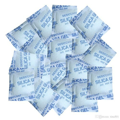 Silica gel packets - 1g,
