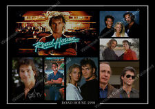 ROAD HOUSE 1989 PATRICK SWAYZE SIGNED  A4 PHOTO PRINT MEMORABILIA