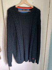 Nautica Heavyweight sailing jumper cable knit XL.      C3 cab