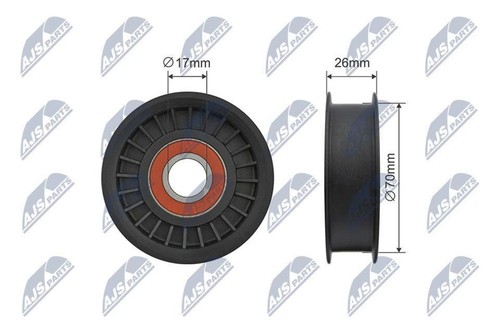 Ribbed belt tensioner - belt, pulley