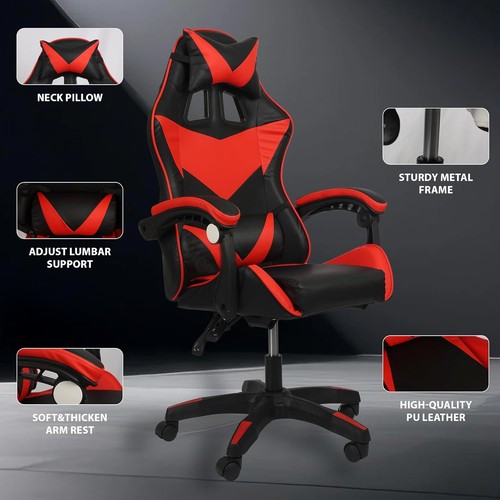 Massage gaming chair - chair, computer