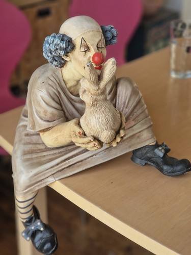 Vintage jun asilo clown - vintage,