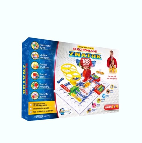 Electronics kit 390 circuits - electronics,