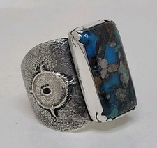 Natural Bisbee Turquoise Tufa