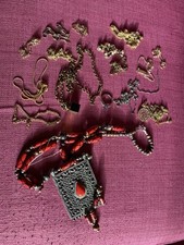 Collection Of Costume Jewellery . Silver , 18kt Plated , African Silver