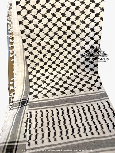Aura new keffiyeh scarf - new,
